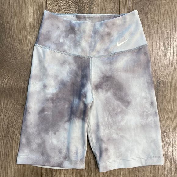 Nike One Icon Clash‎ Sky Dye High Rise Athletic Shorts Size XXS - Picture 1 of 10